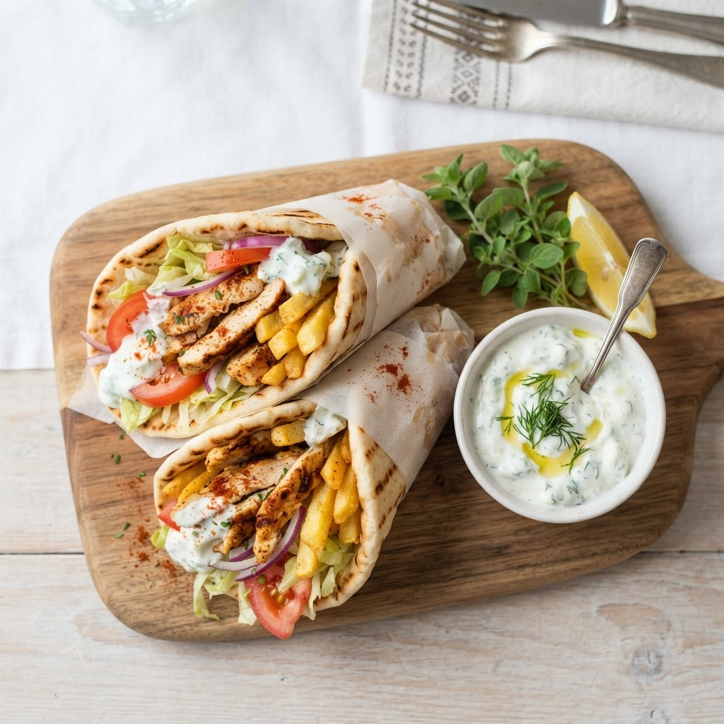 Chicken Gyros Wrap