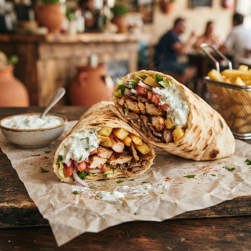 Mixed Gyros Wrap